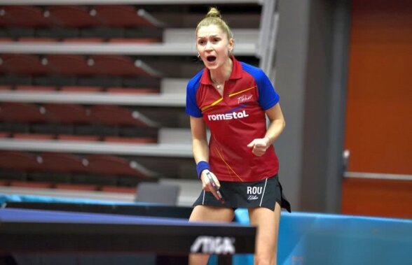 Trei victorii pentru Daniela Dodean Monteiro la Campionatele Europene de tenis de masă 
