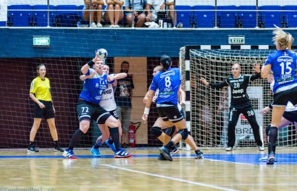 CSM București, lider în premieră în sezonul actual al primei ligi de handbal feminin! Urmează derby-ul cu Rm. Vâlcea