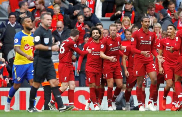 FOTO Liverpool și Manchester City au făcut show în Premier League » United a dezamăgit din nou, chiar sub ochii lui Sir Alex » Toate rezultatele zilei din Anglia