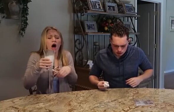 VIDEO Au mâncat cel mai uite ardei, apoi s-a întâmplat asta! Cele mai puternice reacții