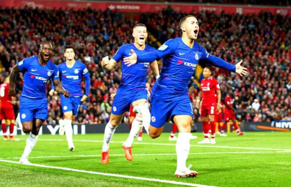 Liverpool - Chelsea 1-2 // VIDEO Eden Hazard a marcat golul începutului de sezon » Cursa fabuloasă care îi face invidioși pe Maradona și Messi 