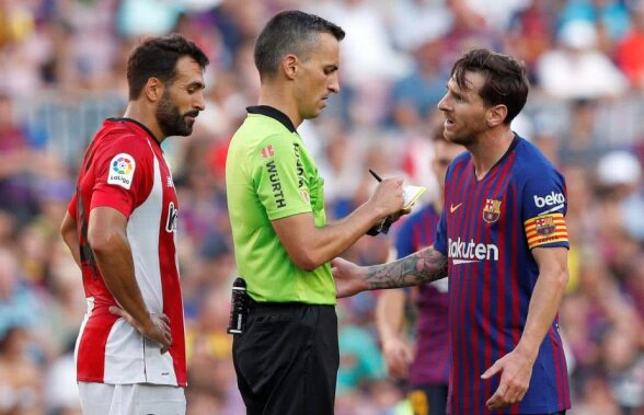 Revolta lui Messi: ”M-au amenințat!” » Căpitanul intrat în repriza secundă l-a acuzat pe arbitru și apoi și-a criticat dur colegii printr-un mesaj contondent
