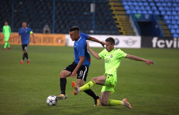 FOTO Viitorul U19 debutează în Youth League cu o înfrângere, 0-1 cu Dinamo Zagreb U19