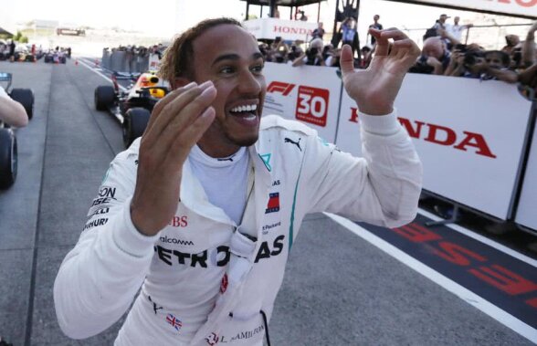 GALERIE FOTO Hamilton e tot mai aproape de un titlu de campion! Cursă perfectă pentru Lewis + DEZASTRU pentru Ferrari