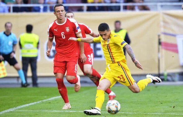 ROMÂNIA - SERBIA 0-0 // Stanciu, cel mai optimist fotbalist al naționalei: "Sperăm la primul loc"