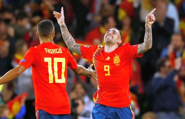 Record impresionant pentru un jucător spaniol după golul cu Anglia din Liga Națiunilor: 10 goluri din 10 șuturi