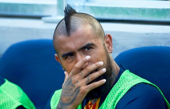 Amendă de 923.000 de dolari pentru Arturo Vidal » A spart o sticlă de 3 litri în capul unui petrecăreț