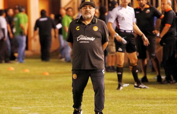 VIDEO » Maradona are probleme de sănătate » Argentinianul a șocat la ultimul antrenament al echipei Dorados de Sinaloa