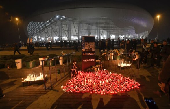 GALERIE FOTO Imagini impresionante din fața stadionului "Ion Oblemenco", devenit loc de pelerinaj