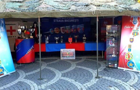 Cadou inedit pentru suporterii CSA Steaua! Pot fotografia Cupa Campionilor în unul dintre parcurile din București
