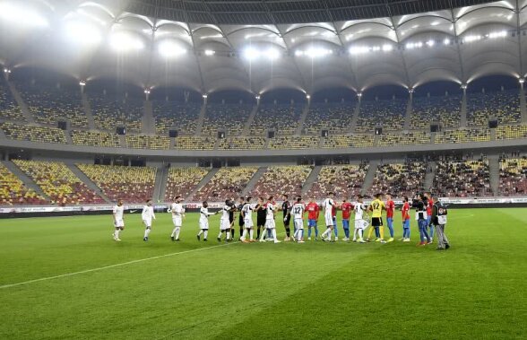 FCSB - FC VOLUNTARI » FOTO Arena Națională n-a schimbat nimic: asistență rușinoasă la meciul FCSB-ului