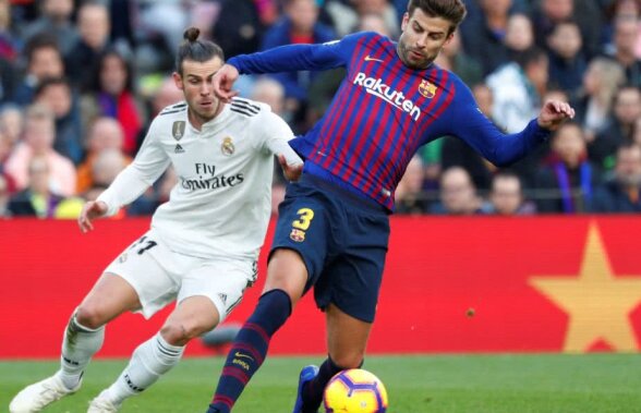 BARCELONA - REAL MADRID 5-1 // Ce nu s-a văzut la TV: gestul incredibil făcut de Pique când fanii Barcelonei îl înjurau pe Sergio Ramos
