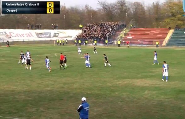 VIDEO Derby-ul orgoliilor terminat nedecis! CSU 2 și FC U au remizat, 1-1, într-un meci plin de incidente