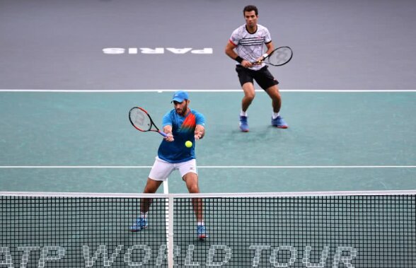 Horia Tecău și Jean Julien Rojer au pierdut finala de dublu de la Paris » Învinși în două seturi, după o oră și 13 minute, 4-6, 4-6