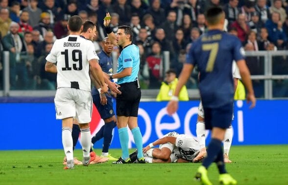 JUVENTUS - MANCHESTER UNITED 1-2 // Italienii nu știu să piardă! Hațegan, făcut praf după o prestație bună: “N-a dat penalty pentru Juve, nu l-a eliminat pe Matici. S-a certat mult”. Ce notă dură a primit + englezii l-au lăudat!