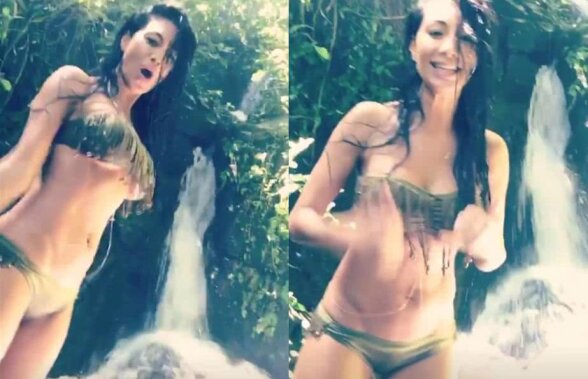 FOTO WOOOW! Nicole Scherzinger a vrut să pozeze sexy, însă a fost surprinsă. Ce s-a întâmplat cu costumul ei de baie