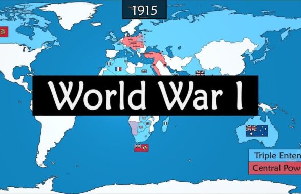 VIDEO Totul despre Primul Război Mondial în mai puțin de 9 minute: originea, evenimentele și consecințele