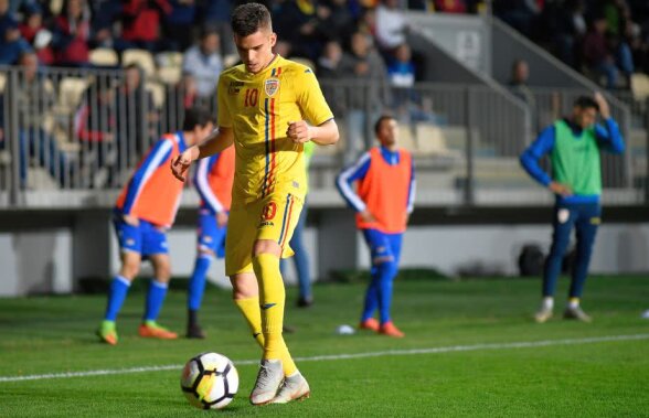 ROMÂNIA - LITUANIA // Ianis Hagi, la superlativ: "E singurul din ultimii 20 de ani pe care l-am văzut făcând asta! Mai stă 1 an la Viitorul"