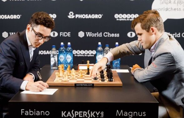 Finala care nu se mai termină! Cum se duelează Magnus Carlsen cu Fabiano Caruana de 12 zile fără rezultat