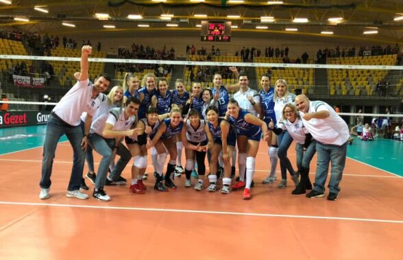 CSM București, victorie entuziasmantă la debutul în Liga Campionilor la volei feminin