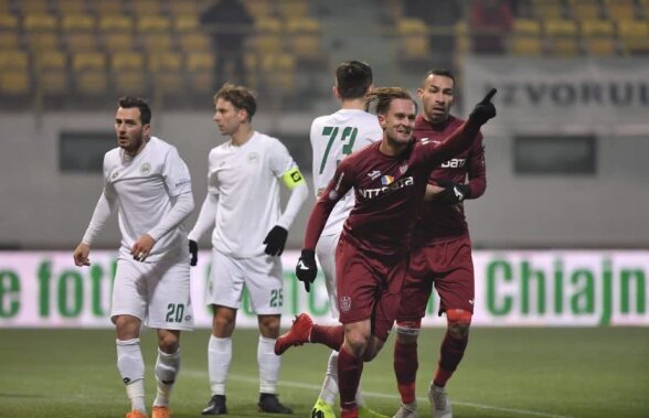 CHIAJNA - CFR CLUJ 0-1 // VIDEO + FOTO Clujenii se distanțează în fruntea Ligii 1, dar îl pierd pe Culio! Clasamentul actualizat