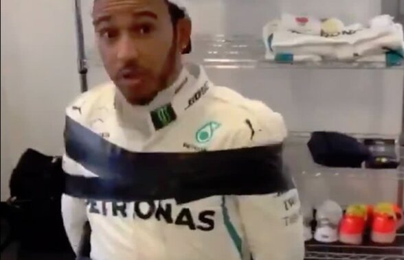 VIDEO Legendarul Will Smith l-a "răpit" pe Lewis Hamilton la Abu Dhabi » Scenă de Hollywood în garajul Mercedes: "Nu-și dă nimeni seama dacă pilotez eu, suntem amândoi negri"
