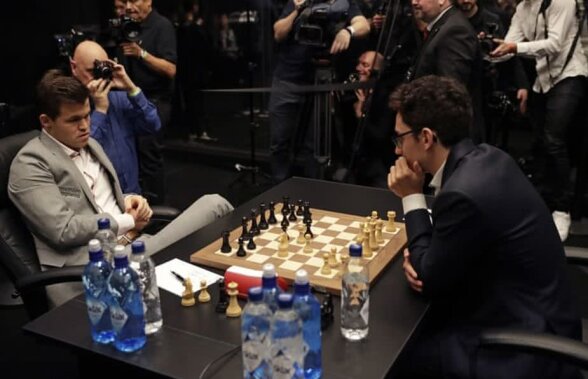 Magnus Carlsen - Fabiano Caruana » Finala CM de Șah va fi decisă în tie-break! Scorul aiuritor la care s-a terminat duelul clasic