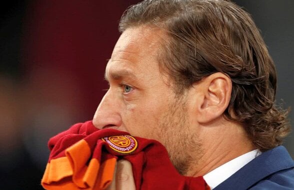 VIDEO+FOTO ”Fanii vor fi mereu Hall of Fame-ul meu” » Totti a plâns pe Olimpico la celebrarea sa