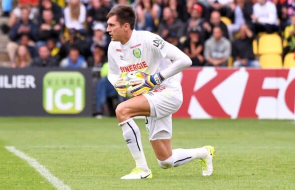 Ciprian Tătărușanu s-a accidentat în minutul 51 al partidei dintre St. Etienne și Nantes, la scorul de 0-0 » A urmat dezastrul pentru formația lui