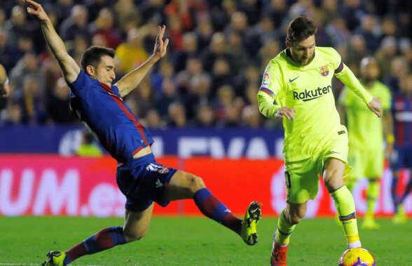 LEVANTE - BARCELONA 0-5 // VIDEO + FOTO Leo Messi, ce fenomen! Hattrick de senzație și victorie categorică pentru Barcelona în deplasare