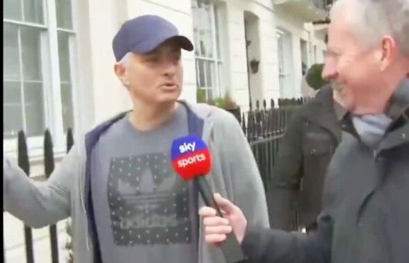 VIDEO Jose Mourinho, surprins pe stradă de reporteri în Londra » Prima reacție după despărțirea de United