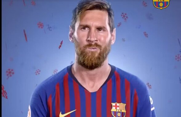 VIDEO Imaginile începutului de an! Luis Suarez, atac la tronul lui Messi » Reacția savuroasă a argentinianului și a colegilor de la Barcelona