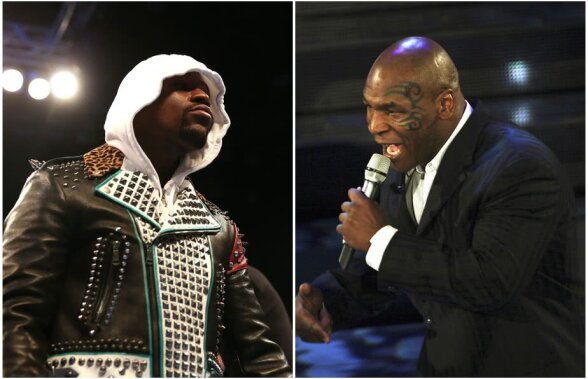 Myke Tyson îl DISTRUGE pe Floyd Mayweather: "E mic și speriat. Nu-și poate duce nici odraselele la școală de unul singur și vorbește despre măreție?!"