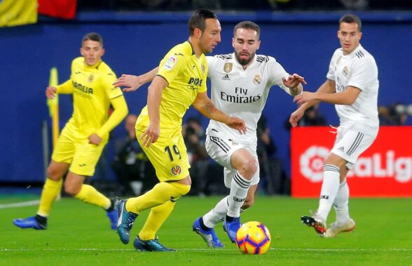 VILLARREAL - REAL MADRID 2-2 // Spectacol în primul meci al anului din La Liga! "Dubla" lui Cazorla îi interzice Realului prima victorie din 2019