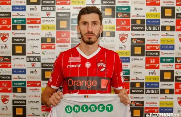 Noul transfer al lui Dinamo are planuri mari în "Ștefan cel Mare": "Sper să reușesc asta într-o zi"