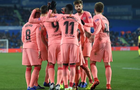 GETAFE - BARCELONA 1-2 // Barcelona, victorie cu emoții și cu ajutorul arbitrului! Messi și Suarez, mai buni ca Real Madrid