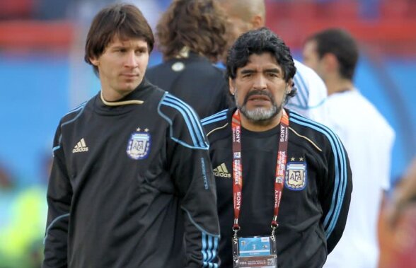 Abia ieșit din spital, Maradona l-a făcut praf pe Messi într-o conferință de presă!