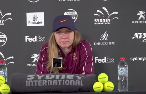 VIDEO Simona Halep explică eliminarea de la Sydney și face un anunț excelent după primul meci din 2019: "E un semn minunat!"