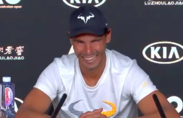 NADAL LA AUSTRALIAN OPEN // VIDEO Rafael Nadal a trezit din somn un jurnalist care a adormit la conferință: „Da, da, ştiu că ţi-ai închis ochii să te concentrezi mai bine la ce spun eu” :)