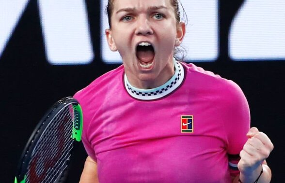 SIMONA HALEP - KAIA KANEPI // Simona Halep, dezlănțuită în timpul meciului cu Kanepi de la Australian Open: „Cap sec!”