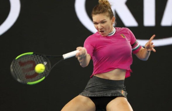 SIMONA HALEP - KAIA KANEPI // VIDEO Simona Halep a reușit lovitura zilei la Australian Open! Execuția à la Nadal la care adversara nu a avut replică