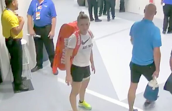 SIMONA HALEP - VENUS WILLIAMS // VIDEO Imagini surprinse din vestiar » Ce a făcut Halep cu o oră înaintea meciului cu Venus