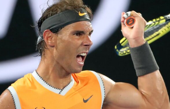 AUSTRALIAN OPEN // VIDEO Rafa Nadal sfidează legile fizicii » Lovitura din altă lume reușită în meciul cu Stefanos Tsitsipas