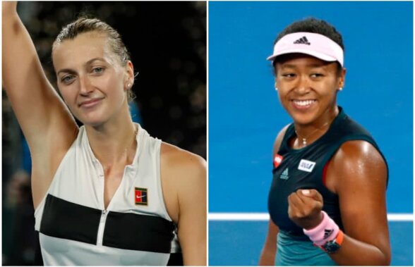AUSTRALIAN OPEN // Dubla glorie » Petra Kvitova și Naomi Osaka vor lupta sâmbătă pentru titlul de la Australian Open, dar și pentru locul 1 mondial