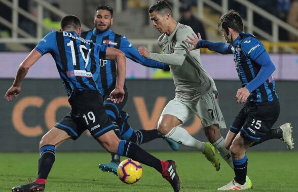 ATALANTA - JUVENTUS 3-0 // Încă un șoc în sferturile Cupei Italiei: Cristiano Ronaldo & Co, eșec rușinos pe terenul Atalantei!