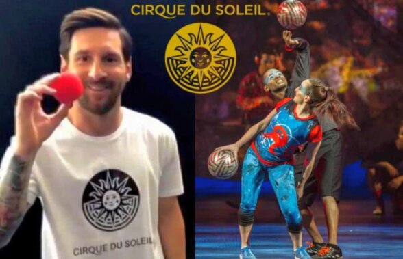 "Messi10" la Cirque Du Soleil » 32 de spectacole pe tot globul pentru fotbalistul Barcelonei