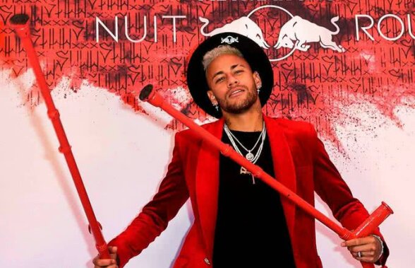 VIDEO Neymar, petrecere extravagantă cu peste 200 de oameni: toți invitații au fost puși să se îmbrace în roșu » Cum a apărut Dani Alves