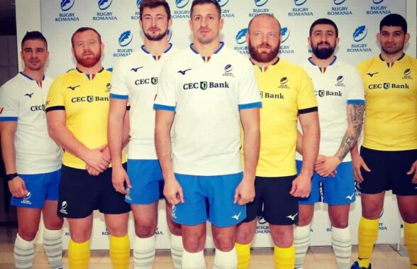 FOTO În echipament nou! Îmbrăcăminte inedită pentru naționala României de rugby 