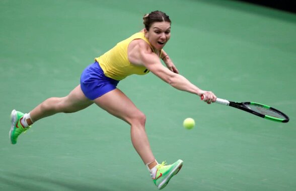 CEHIA - ROMÂNIA LA FED CUP //  VIDEO Simona Halep, lovituri uluitoare în Fed Cup! Karolina Pliskova a rămas fără reacție