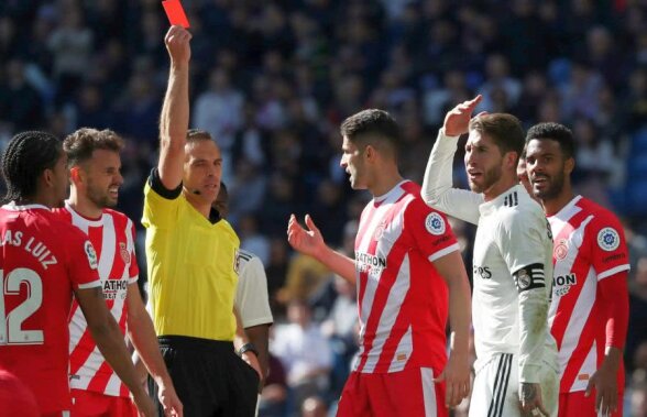 REAL MADRID - GIRONA 1-2 // Sergio Ramos cel Roșu » E jucătorul cu cele mai multe eliminări din campionatul spaniol!